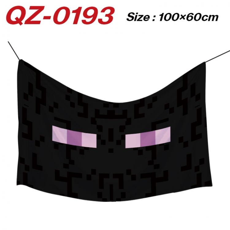 Minecraft Anime Full Color Watermark Printing Banner 100X60CM QZ-0193