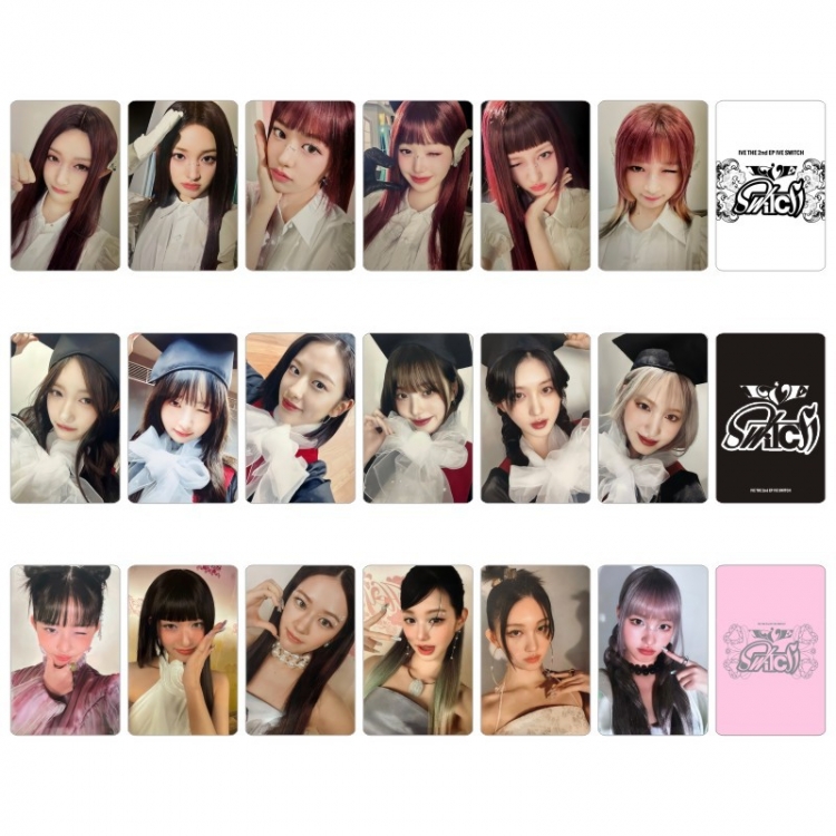 IVE  New album small card collection card photo card 55x85cm price for 10 pcs