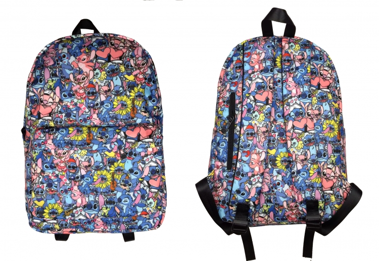 Lilo & Stitch Anime Peripheral Printing Student Backpack School Bag Backpack