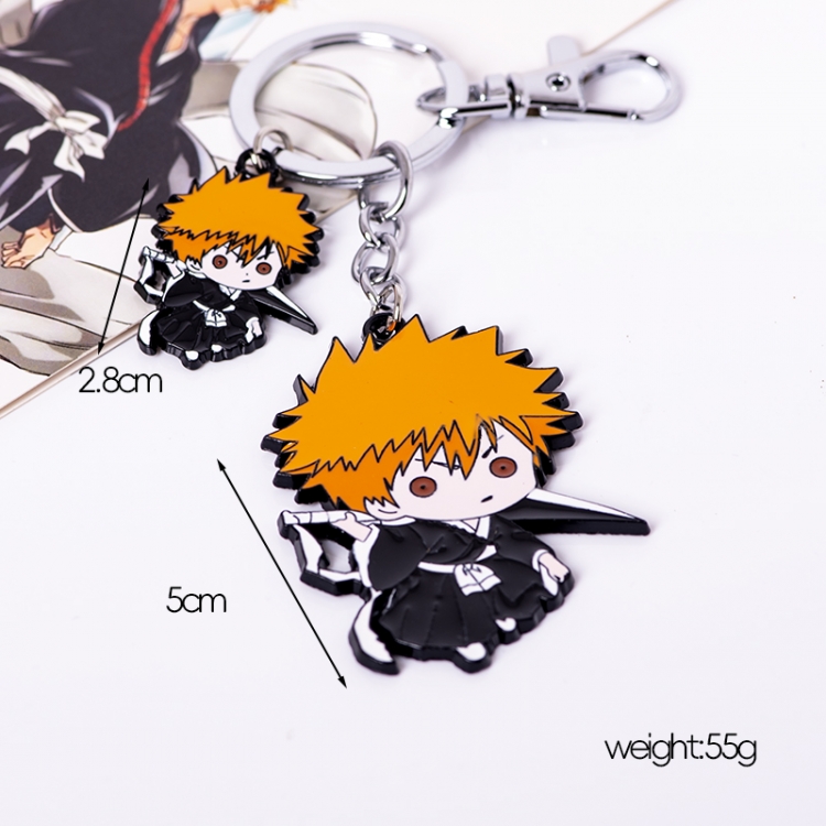 Bleach Anime peripheral double pendant keychain pendant