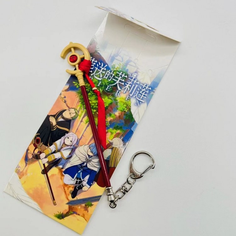 Frieren: Beyond Journey's Animation metal keychain pendant price for 5 pcs 