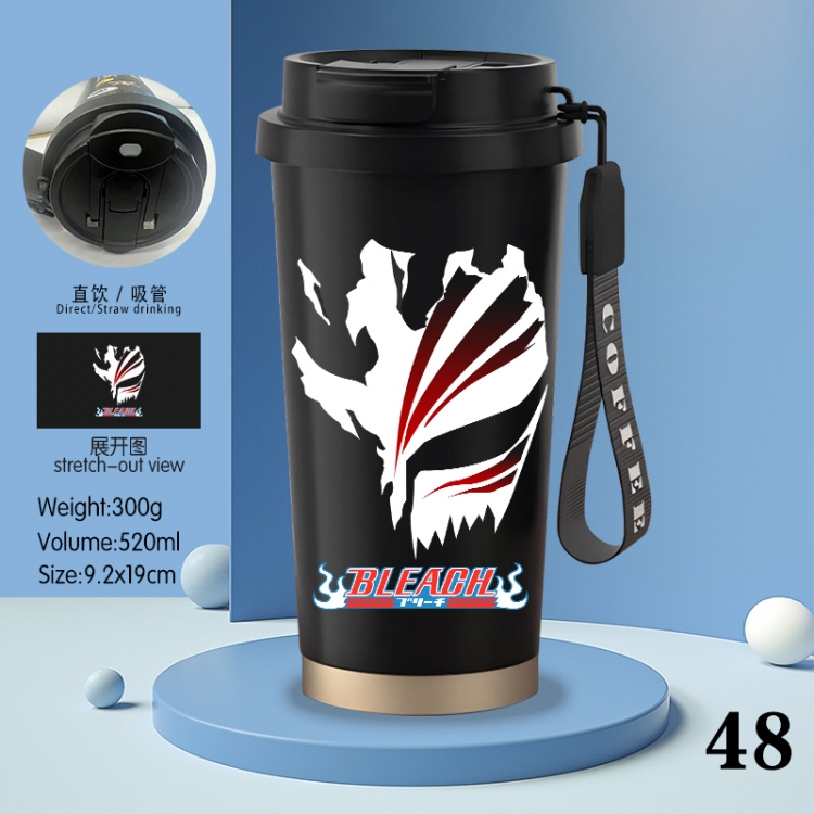 Bleach Anime peripheral stainless steel coffee cup 520ML