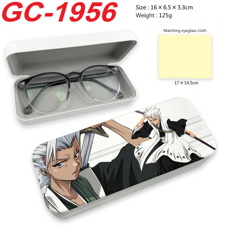 Bleach Anime UV printed PU leather material glasses case 16X6.5X3.3cm  gc-1956