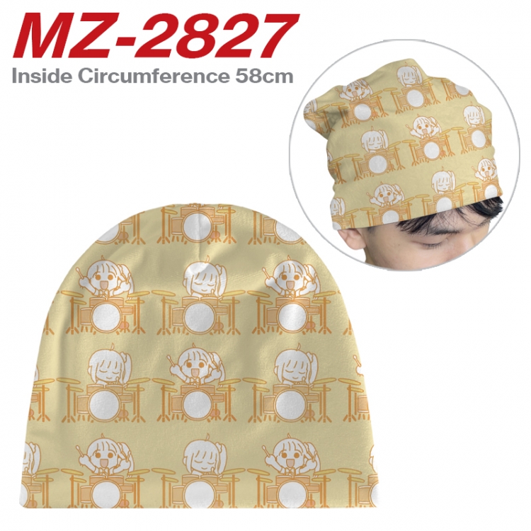 BOCCHI THE ROCK! Anime flannel full color hat cosplay men's and women's knitted hats 58cm MZ-2827