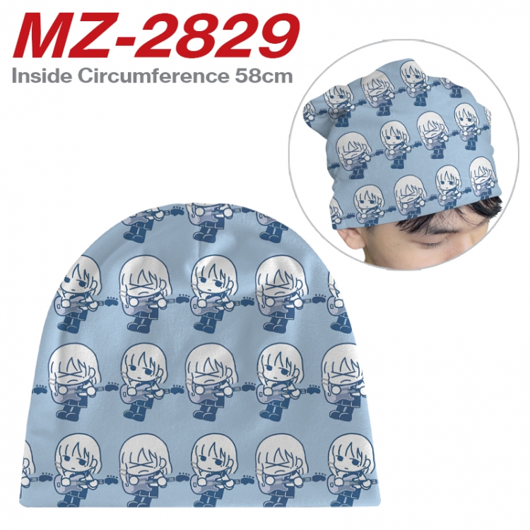 BOCCHI THE ROCK! Anime flannel full color hat cosplay men's and women's knitted hats 58cm MZ-2829