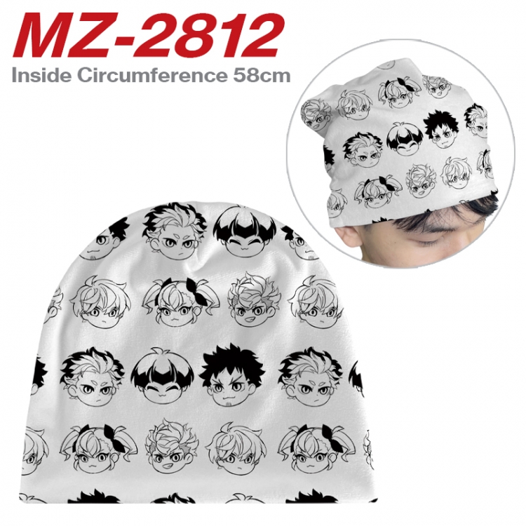 KAIJU NUMBER EIGHT Anime flannel full color hat cosplay men's and women's knitted hats 58cm MZ-2812