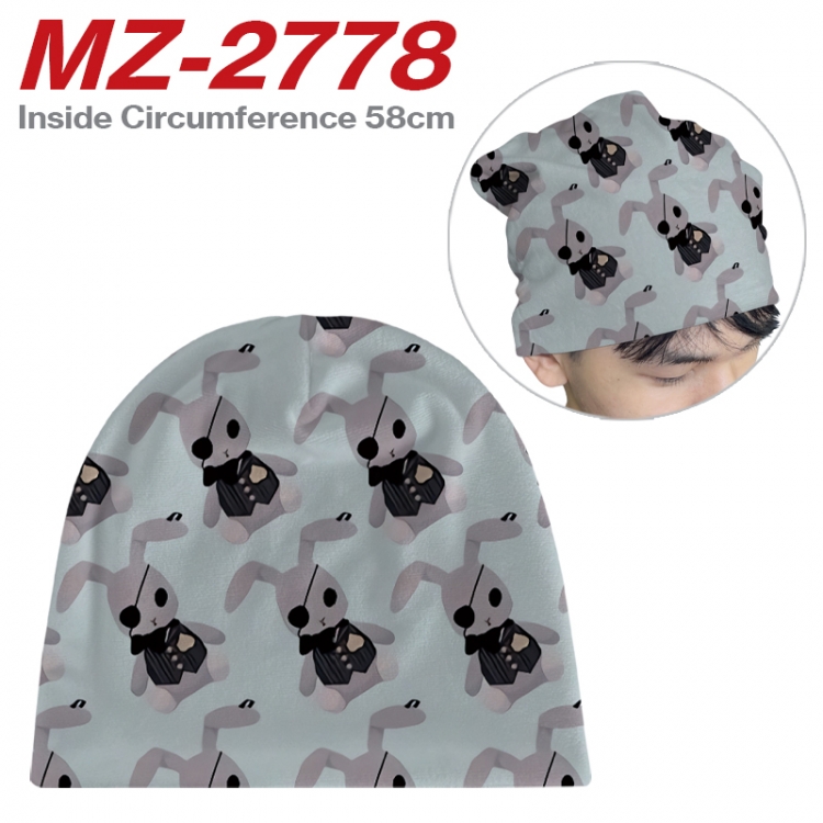 Kuroshitsuji Anime flannel full color hat cosplay men's and women's knitted hats 58cm  MZ-2778