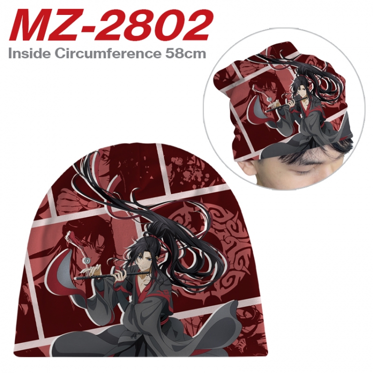 The wizard of the de Anime flannel full color hat cosplay men's and women's knitted hats 58cm   MZ-2802