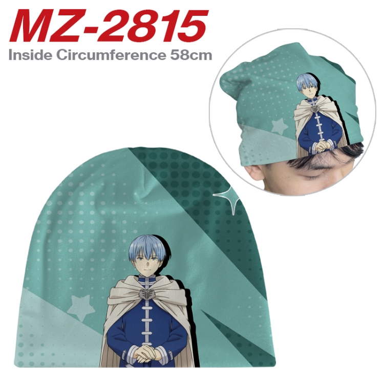 Frieren: Beyond Journey's  Anime flannel full color hat cosplay men's and women's knitted hats 58cm MZ-2815