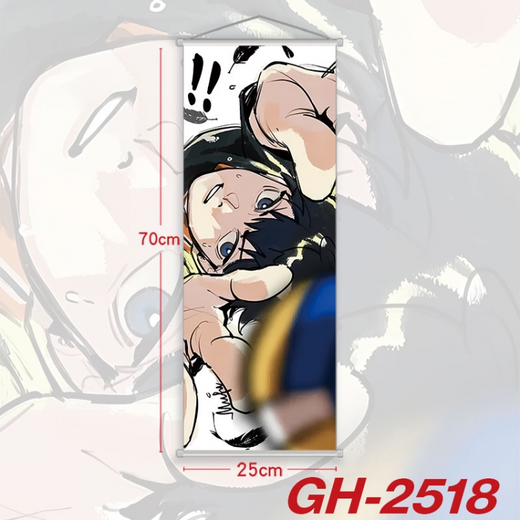 Haikyuu!! Plastic Rod Cloth Small Hanging Canvas Painting Wall Scroll 25x70cm price for 5 pcs gh-2518