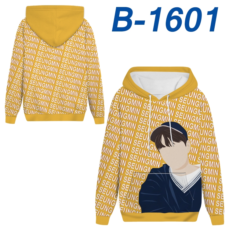 straykids Anime full-color health cloth hooded sweatshirt from S to 4XL  B-1601