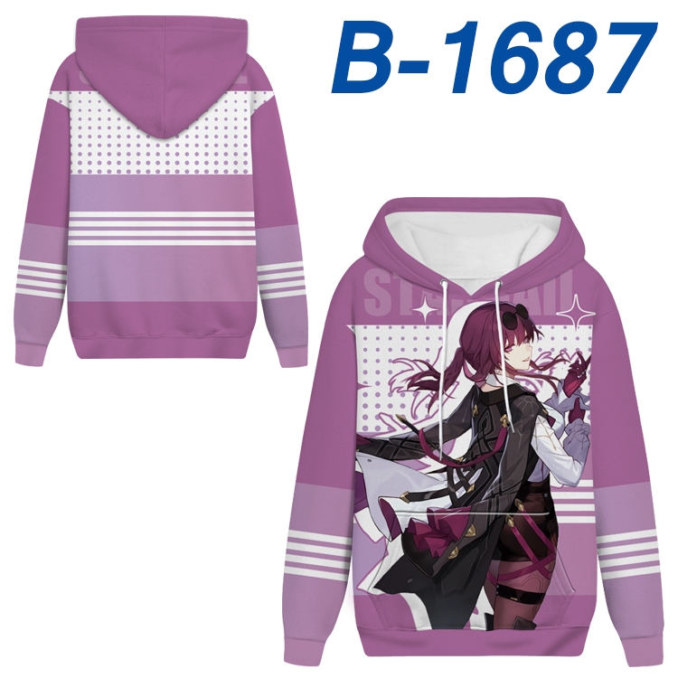 Honkai: Star Rail Anime full-color health cloth hooded sweatshirt from S to 4XL