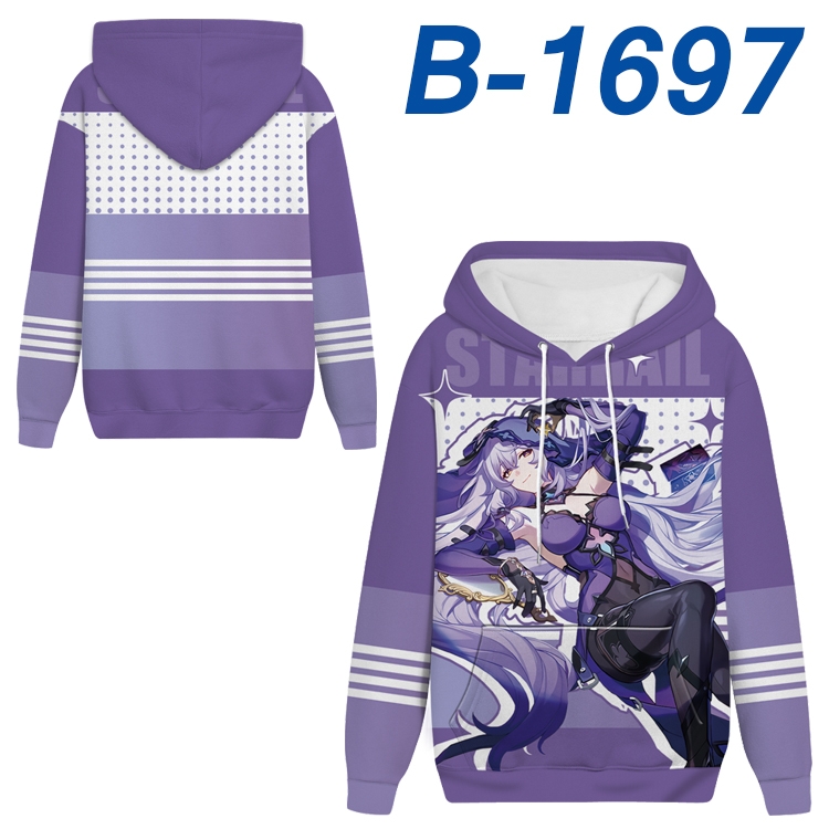 Honkai: Star Rail Anime full-color health cloth hooded sweatshirt from S to 4XL