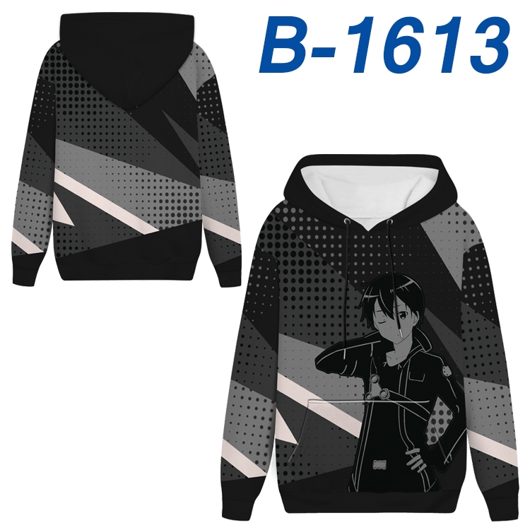 Sword Art Online Anime full-color health cloth hooded sweatshirt from S to 4XL