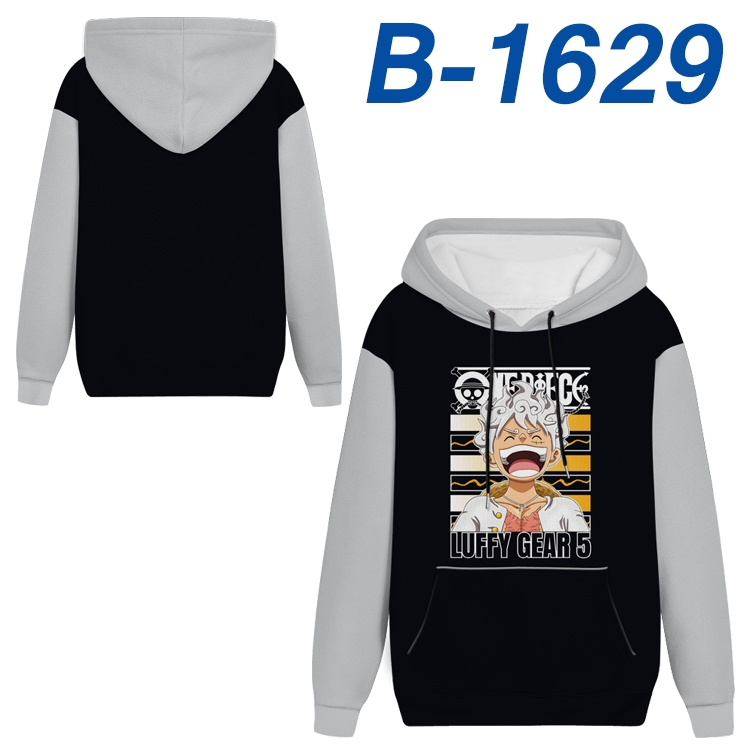 One Piece Anime full-color health cloth hooded sweatshirt from S to 4XL