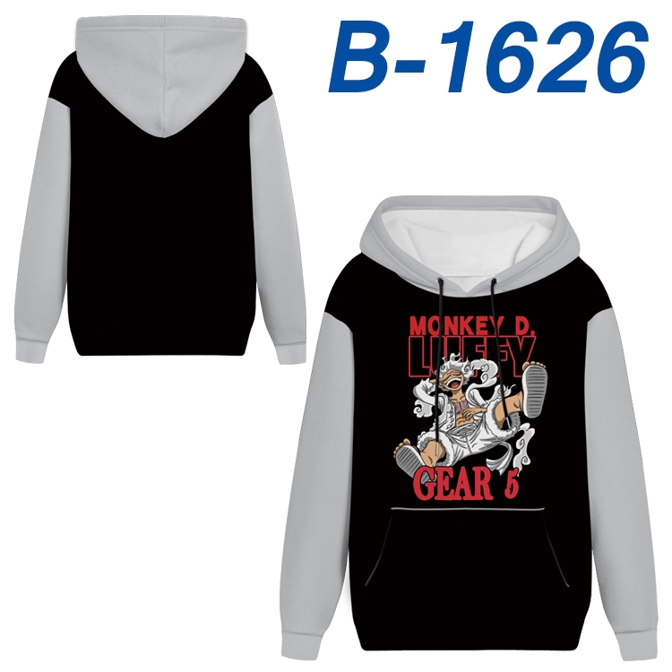 One Piece Anime full-color health cloth hooded sweatshirt from S to 4XL