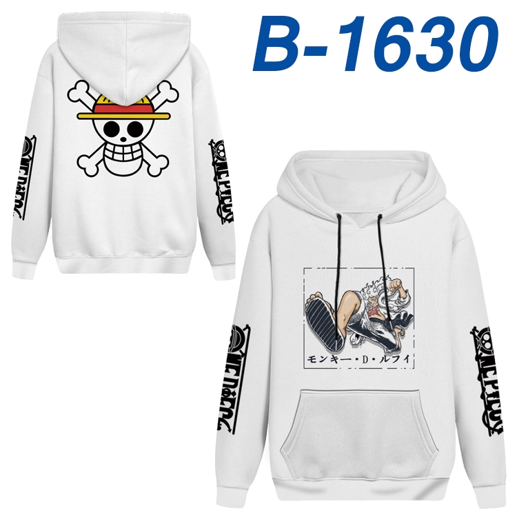 One Piece Anime full-color health cloth hooded sweatshirt from S to 4XL