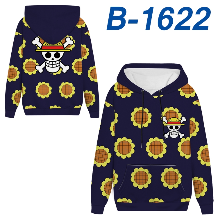 One Piece Anime full-color health cloth hooded sweatshirt from S to 4XL