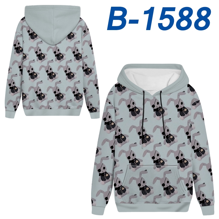 Kuroshitsuji Anime full-color health cloth hooded sweatshirt from S to 4XL