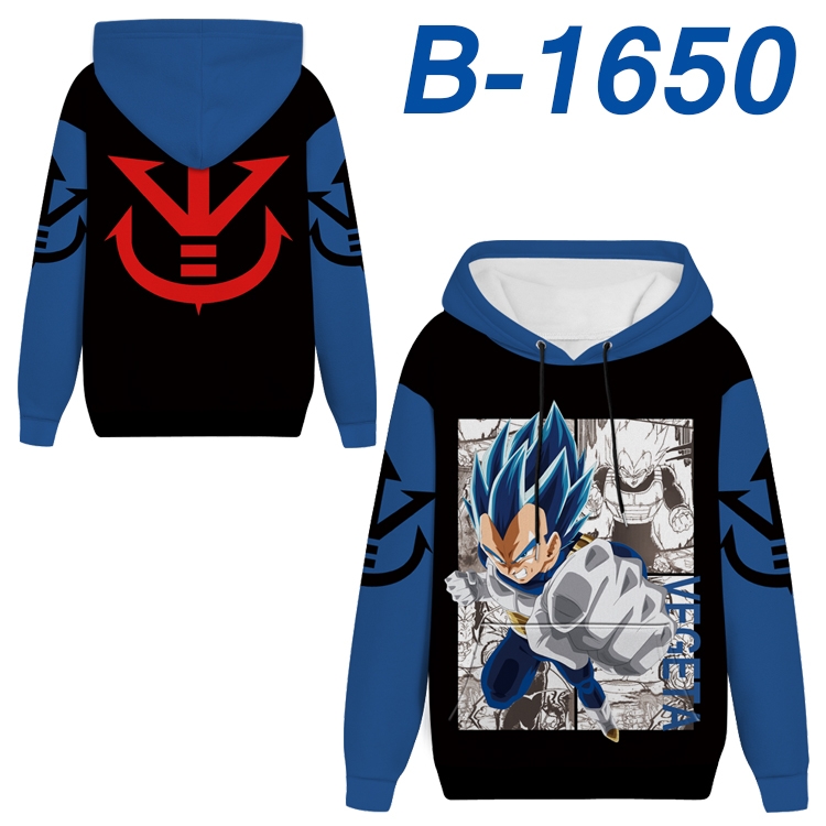  DRAGON BALL Anime full-color health cloth hooded sweatshirt from S to 4XL