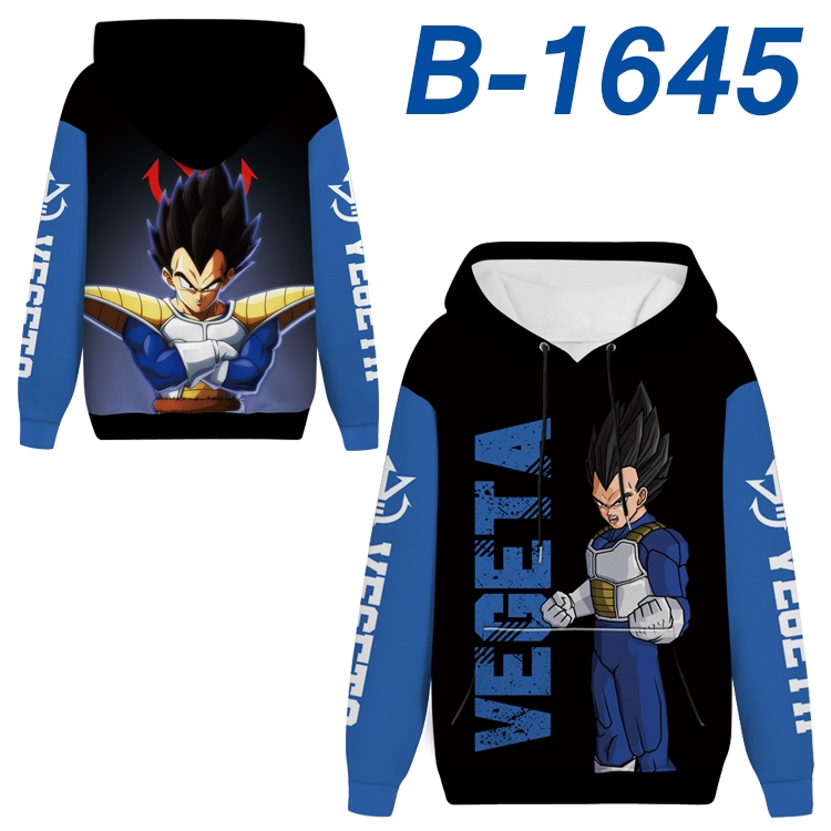  DRAGON BALL Anime full-color health cloth hooded sweatshirt from S to 4XL