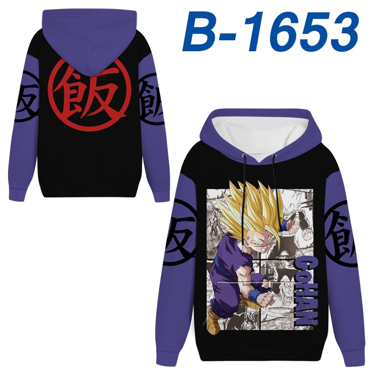  DRAGON BALL Anime full-color health cloth hooded sweatshirt from S to 4XL