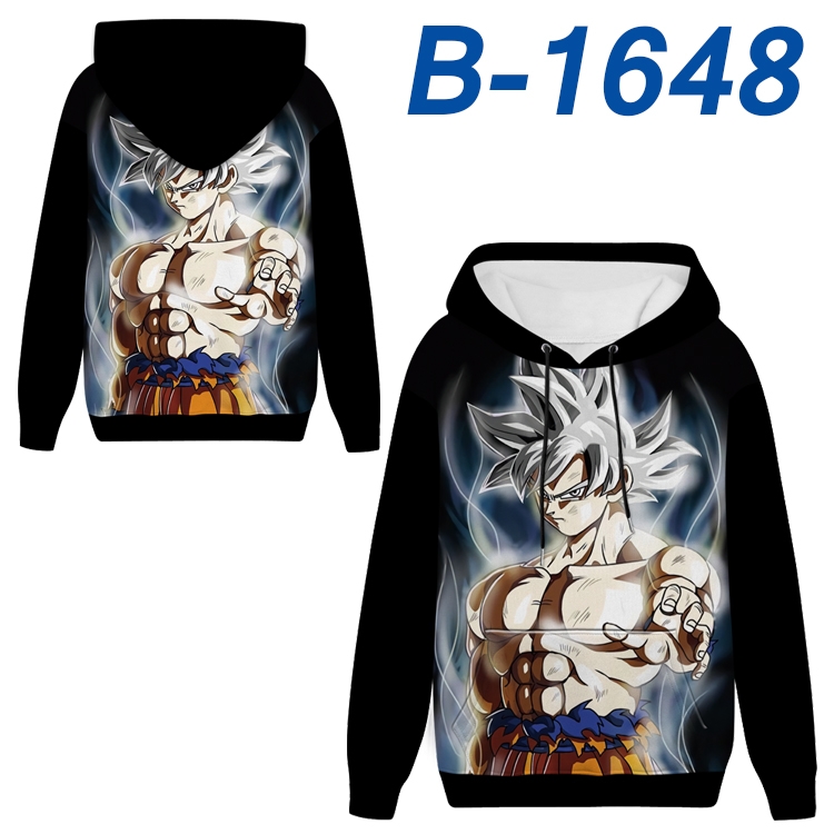  DRAGON BALL Anime full-color health cloth hooded sweatshirt from S to 4XL