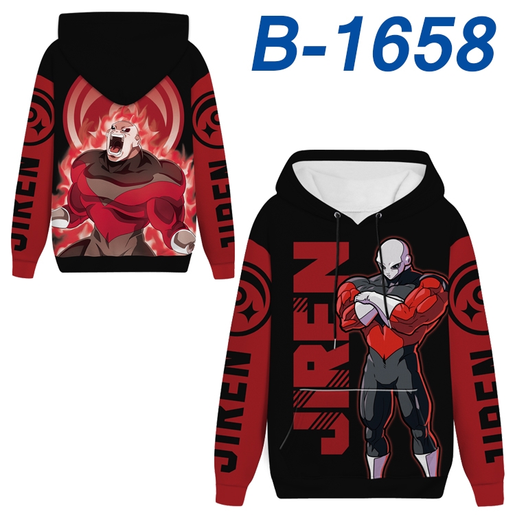  DRAGON BALL Anime full-color health cloth hooded sweatshirt from S to 4XL