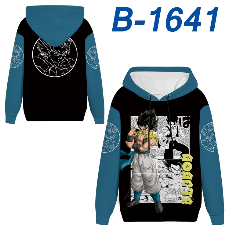  DRAGON BALL Anime full-color health cloth hooded sweatshirt from S to 4XL