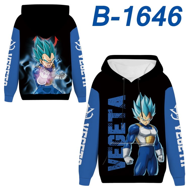  DRAGON BALL Anime full-color health cloth hooded sweatshirt from S to 4XL