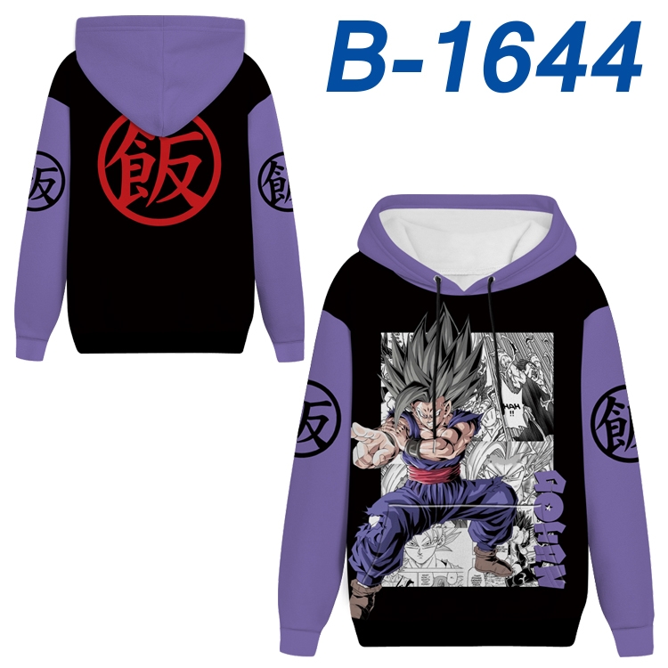  DRAGON BALL Anime full-color health cloth hooded sweatshirt from S to 4XL