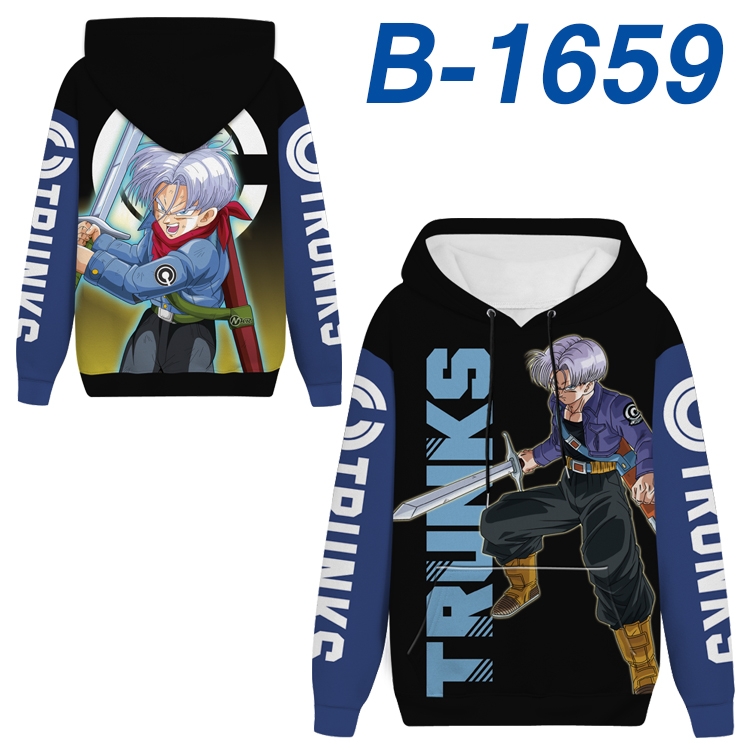  DRAGON BALL Anime full-color health cloth hooded sweatshirt from S to 4XL