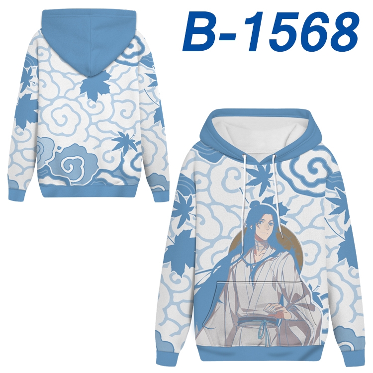 Heaven Official's Blessing Anime full-color health cloth hooded sweatshirt from S to 4XL