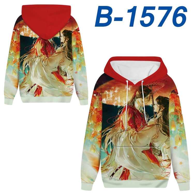 Heaven Official's Blessing Anime full-color health cloth hooded sweatshirt from S to 4XL