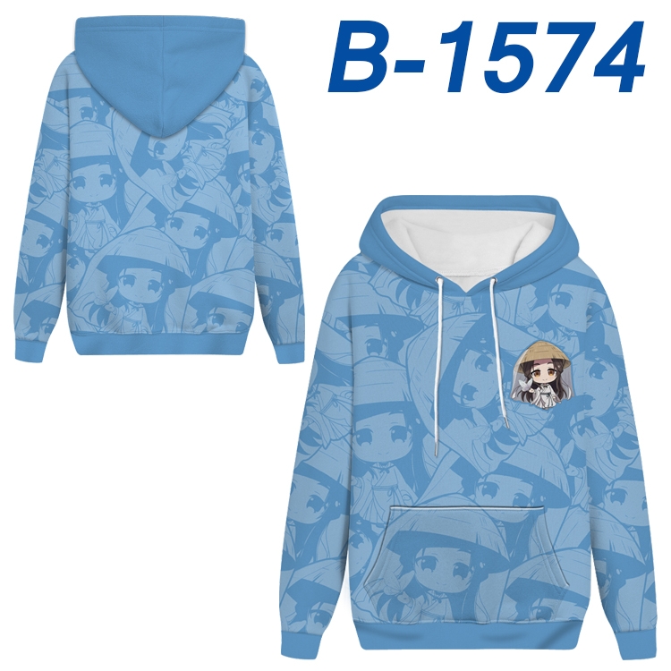 Heaven Official's Blessing Anime full-color health cloth hooded sweatshirt from S to 4XL