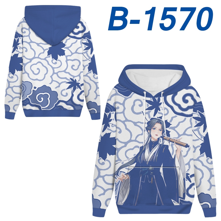 Heaven Official's Blessing Anime full-color health cloth hooded sweatshirt from S to 4XL