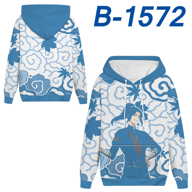 Heaven Official's Blessing Anime full-color health cloth hooded sweatshirt from S to 4XL