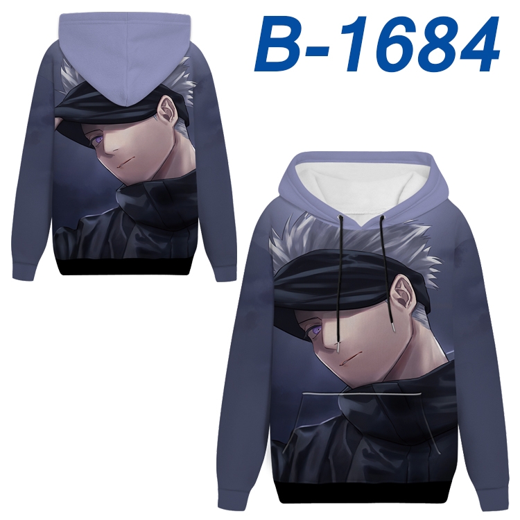 Jujutsu Kaisen Anime full-color health cloth hooded sweatshirt from S to 4XL