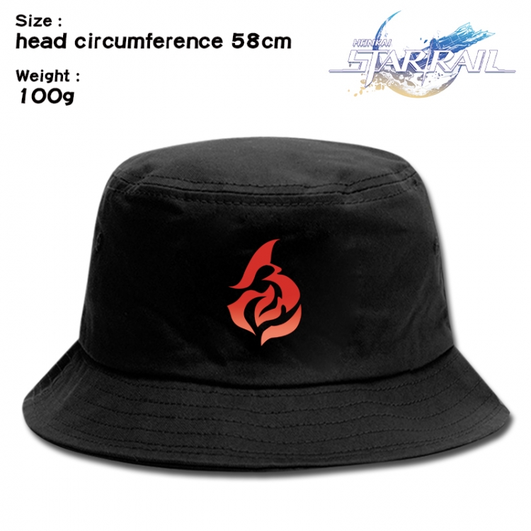 Honkai: Star Rail Anime canvas fisherman hat sun hat 58cm