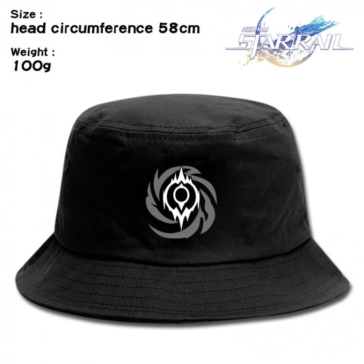 Honkai: Star Rail Anime canvas fisherman hat sun hat 58cm