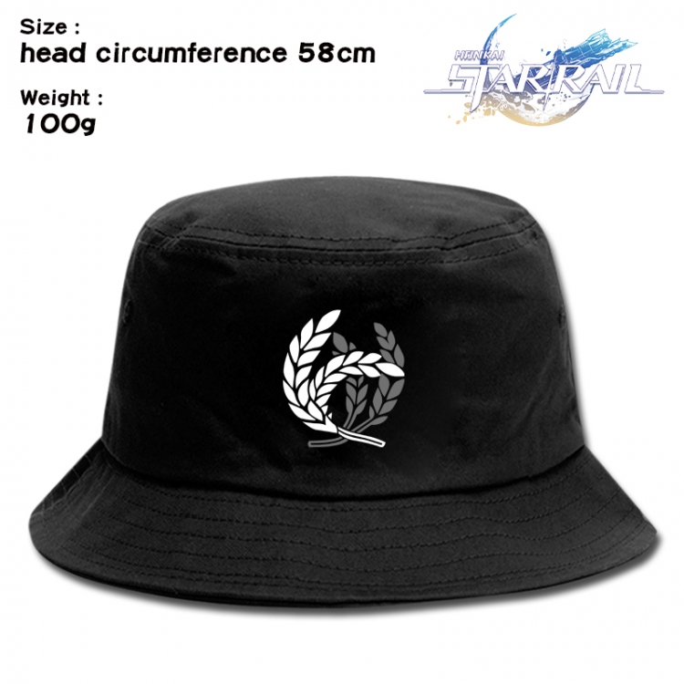 Honkai: Star Rail Anime canvas fisherman hat sun hat 58cm