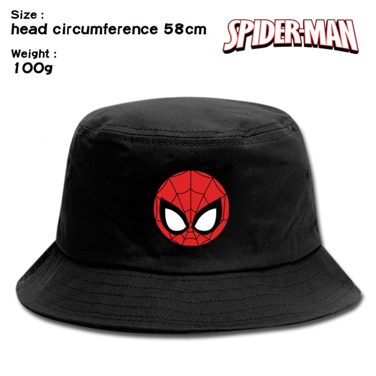 superhero  Anime canvas fisherman hat sun hat 58cm