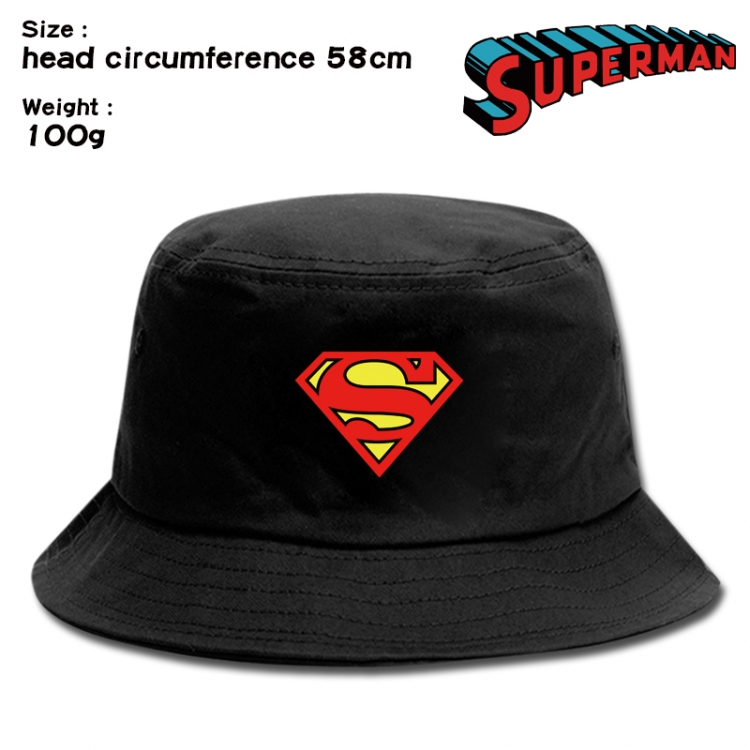 superhero  Anime canvas fisherman hat sun hat 58cm