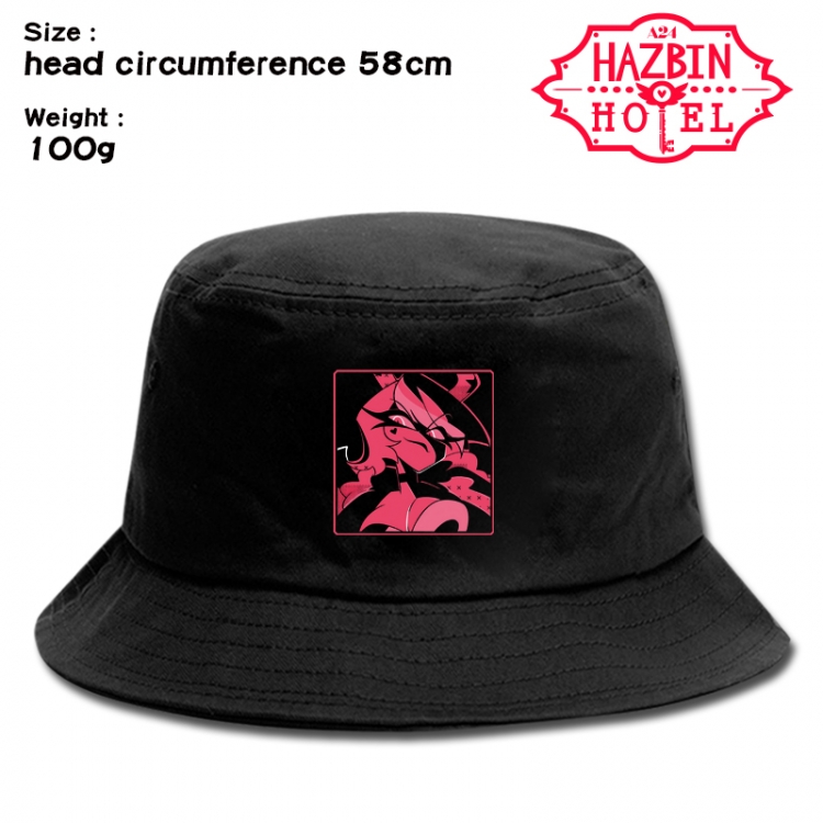 Hazbin Hotel  Anime canvas fisherman hat sun hat 58cm