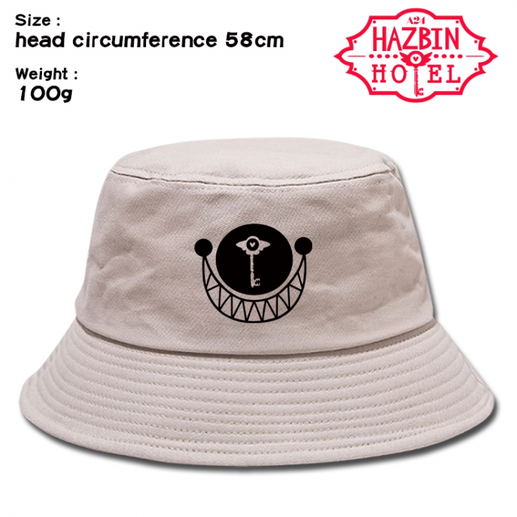 Hazbin Hotel  Anime canvas fisherman hat sun hat 58cm