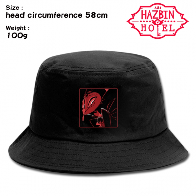 Hazbin Hotel  Anime canvas fisherman hat sun hat 58cm