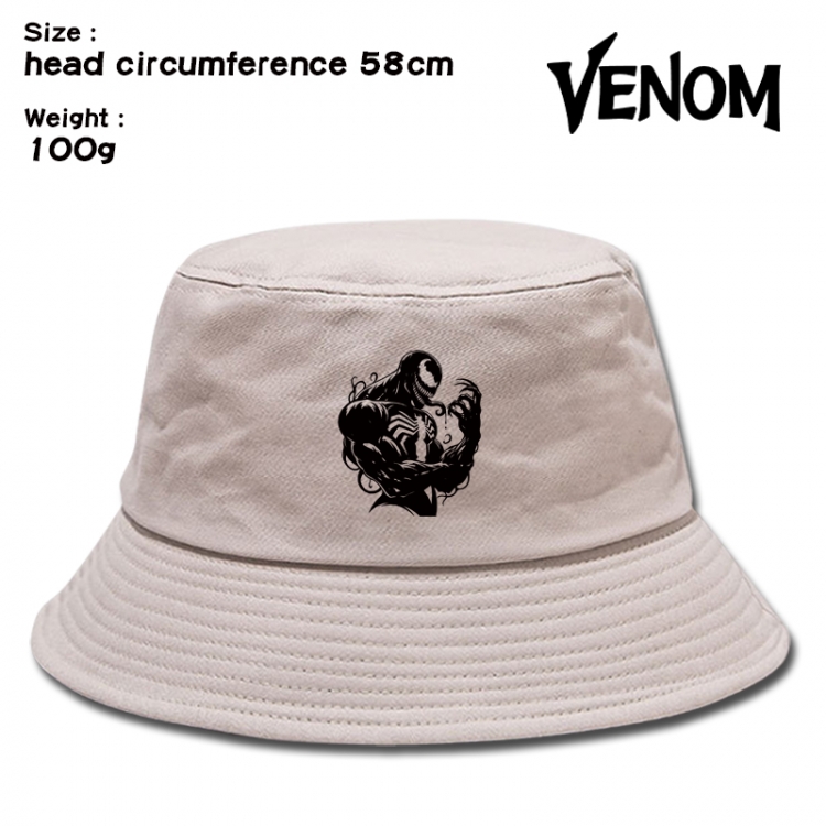 venom Anime canvas fisherman hat sun hat 58cm