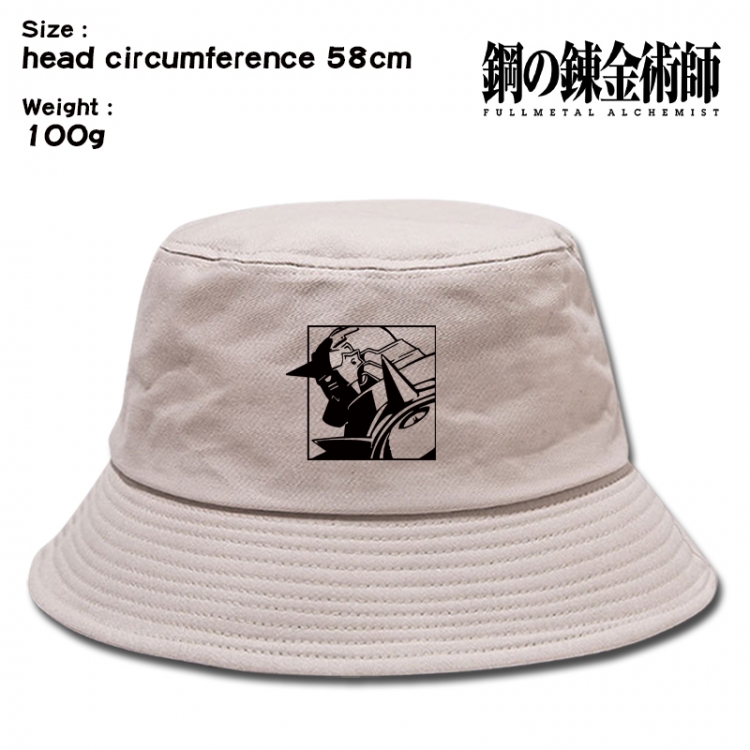 Fullmetal Alchemist  Anime canvas fisherman hat sun hat 58cm