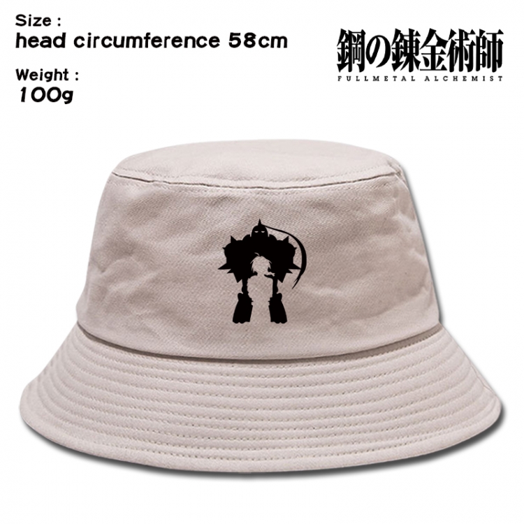 Fullmetal Alchemist  Anime canvas fisherman hat sun hat 58cm