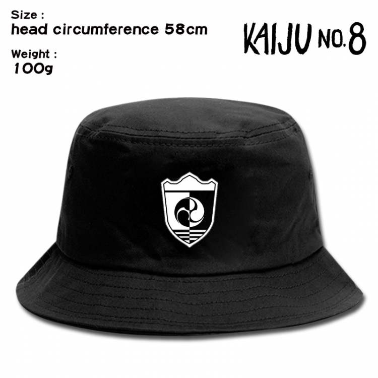 KAIJU NUMBER EIGHT  Anime canvas fisherman hat sun hat 58cm